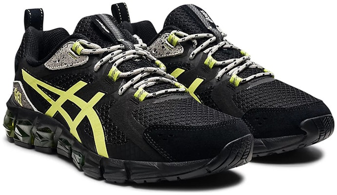 ASICS Gel Quantum 180 6 '黑色荧光黄'跑鞋 1201A259-002 Lookbook ASICS Gel Quantum 180 6 '黑色荧光黄'跑鞋 1201A259-002
