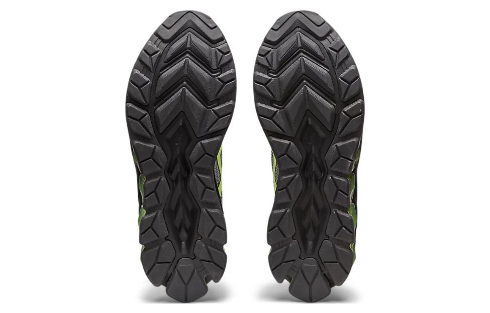 Sizing 아식스 젤 퀀텀 180 7 '블랙 라임 그린' 1201A631-006