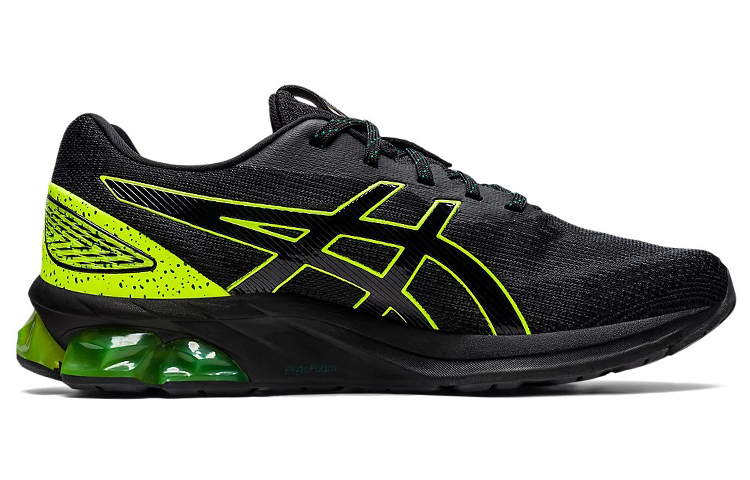 ASICS GEL-QUANTUM 180 イエロー アシックス ゲルクォンタム180 7 「黒/安全イエロー」 1201A631-004を