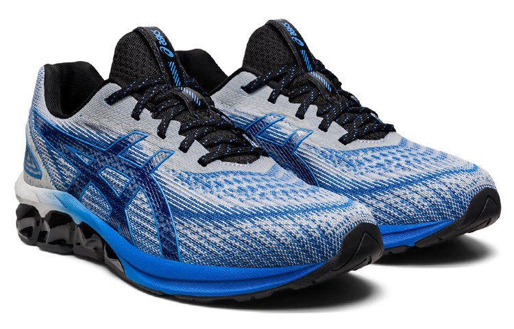 Shop ASICS Gel Quantum 180 7 ''Blue Coast Glacier Grey'' (Conserver le nom en anglais, comme c''est la norme pour les chaussures en France) 1201A631-400