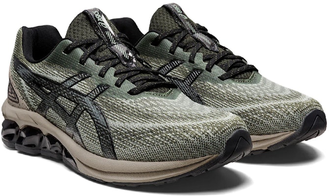 ASICS Gel Quantum 180 7 'Lichen Green Khaki' Hijau Khaki 1201A631-300 Lookbook ASICS Gel Quantum 180 7 'Lichen Green Khaki' Hijau Khaki 1201A631-300