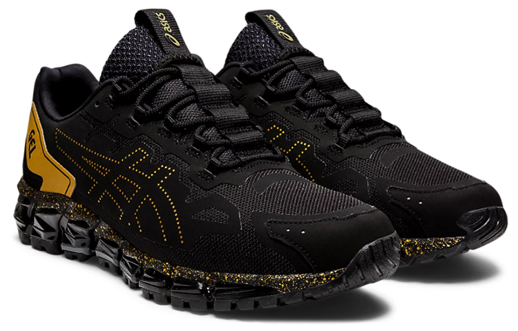 Lookbook ASICS Gel Quantum 360 6 'Black Pure Gold' 1201A277-001