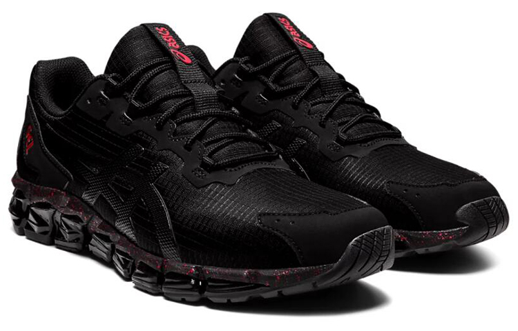 Lookbook ASICS Gel Quantum 360 6 'Black Red' 1201A400-001