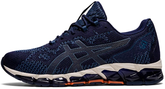 亚瑟士Gel Quantum 360 6 针织 '深蓝橙' 1201A127-400 Buy 亚瑟士Gel Quantum 360 6 针织 '深蓝橙' 1201A127-400