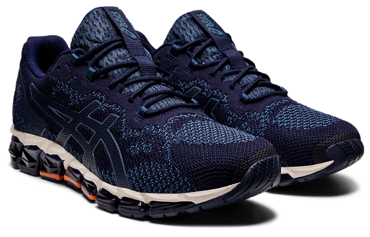 Lookbook ASICS 亞瑟士 Gel Quantum 360 6 Knit '深藍橙色' 1201A127-400