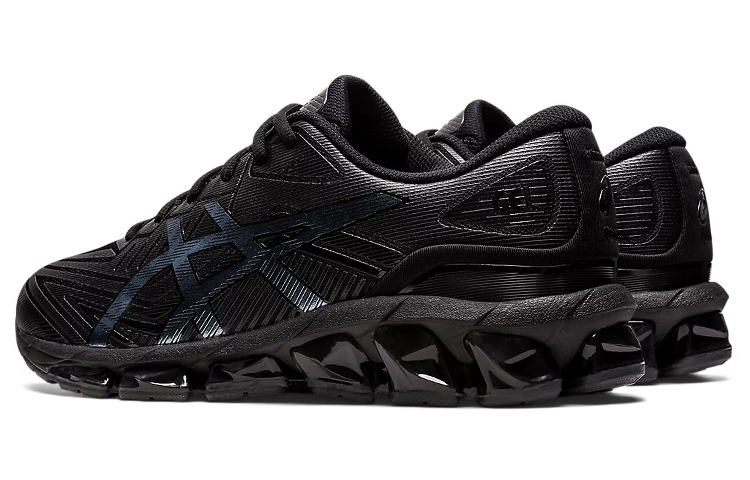 Shop Asics GEL-Quantum 7 耐磨 低筒 跑步鞋 男款 極夜黑 舒適