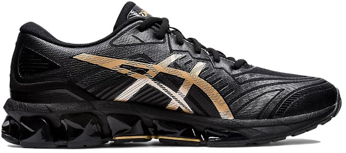 아식스 젤 퀀텀 360 7 '블랙 퓨어 골드' 1201A481-002 Order 아식스 젤 퀀텀 360 7 '블랙 퓨어 골드' 1201A481-002