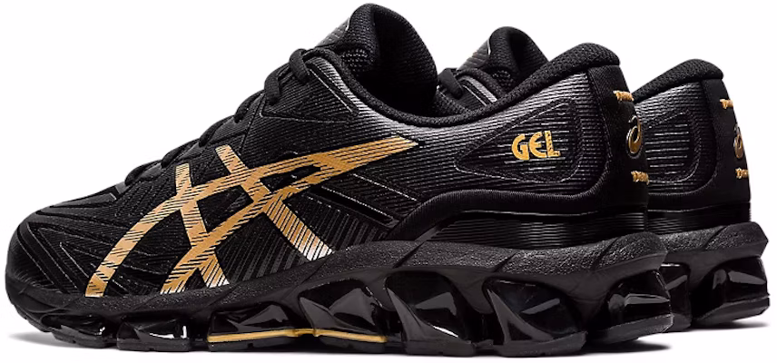 ASICS Gel Quantum 360 7 'Black Pure Gold' 1201A481-002 Shop ASICS Gel Quantum 360 7 'Black Pure Gold' 1201A481-002