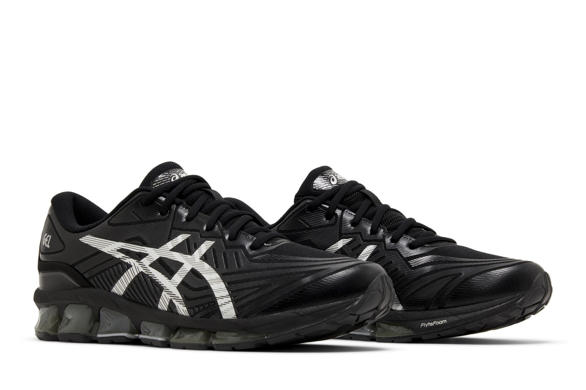 Cheap ASICS Gel Quantum 360 7 '黑色純銀' 1201A481-003