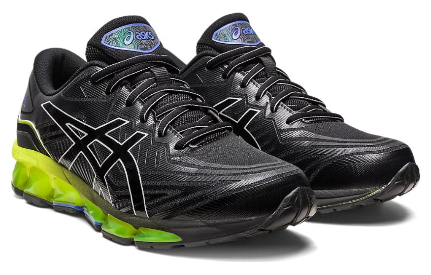 Lookbook ASICS Gel Quantum 360 7 'Hitam Kuning Terang' 1201A813-002