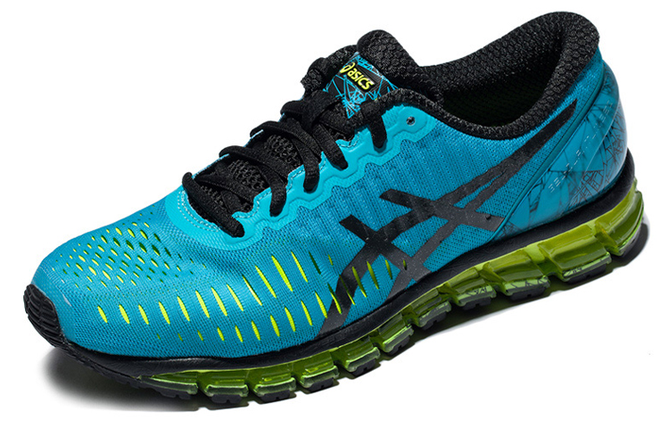Order ASICS Gel Quantum 360 'Turquoise Flash Yellow' Sepatu Olahraga Wanita. T5J1N-4090