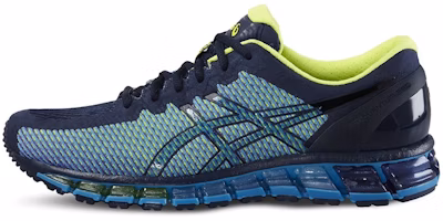 ASICS GEL-Quantum 360 2 'Dark Navy Safety Yellow' T6G1N-5801 ASICS GEL-Quantum 360 2 'Dark Navy Safety Yellow' T6G1N-5801