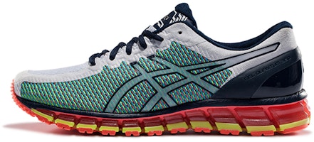 ASICS Gel Quantum 360 CM 'White Navy Safety Yellow' T6G1N-0158 ASICS Gel Quantum 360 CM 'White Navy Safety Yellow' T6G1N-0158
