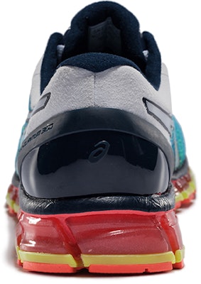 ASICS Gel Quantum 360 CM 'White Navy Safety Yellow' T6G1N-0158 Shop ASICS Gel Quantum 360 CM 'White Navy Safety Yellow' T6G1N-0158