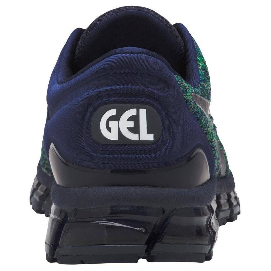 Shop 亞瑟士 Gel-Quantum 360 Knit 2 耐磨防滑輕便 低幫 跑步鞋 男款 綠藍