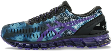 ASICS Gel Quantum 360 Tokyo Sneakers Black/Blue/Purple TJA16P-5034 ASICS Gel Quantum 360 Tokyo Sneakers Black/Blue/Purple TJA16P-5034
