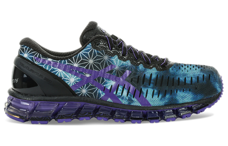 ASICS Gel QNTM 360 Tokyo Sneakers Black/Blue/Purple 圖 2