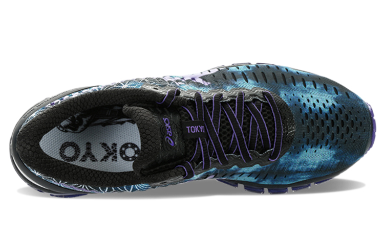 ASICS Gel QNTM 360 Tokyo Sneakers Black/Blue/Purple 圖 3
