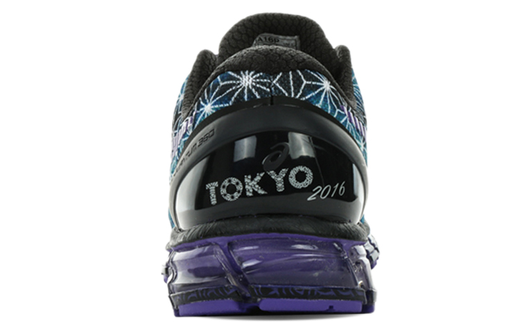 ASICS Gel QNTM 360 Tokyo Sneakers Black/Blue/Purple 圖 4