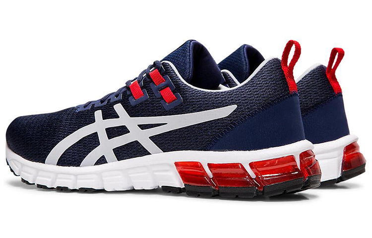 Shop ASICS Gel Quantum 90 'Dark Blue Red' 1021A123-003