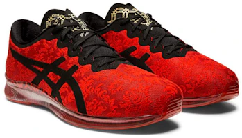 Lookbook ASICS Gel Quantum Infinity Future Renaissance ''Rot Schwarz'' 1021A127-600