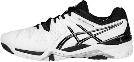 ASICS Gel-Resolution 6 'White Black' E500Y-0190 ASICS Gel-Resolution 6 'White Black' E500Y-0190