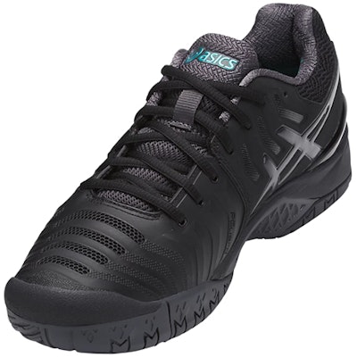 ASICS Gel-Resolution 7 'Hitam' E701Y-9095 Lookbook ASICS Gel-Resolution 7 'Hitam' E701Y-9095