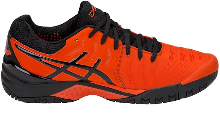 ASICS Gel Resolution 7 'Negro Naranja' E701Y-801 Order ASICS Gel Resolution 7 'Negro Naranja' E701Y-801