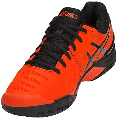 ASICS Gel Resolution 7 'Negro Naranja' E701Y-801 Lookbook ASICS Gel Resolution 7 'Negro Naranja' E701Y-801
