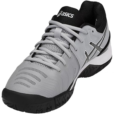 ASICS Gel-Resolution 7 Mid Black White 'Grey' E701Y-9690 Lookbook ASICS Gel-Resolution 7 Mid Black White 'Grey' E701Y-9690