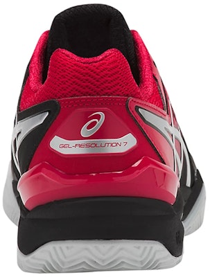 ASICS Gel-Resolution 7 'Clay Black Red' E702Y-001 Purchase ASICS Gel-Resolution 7 'Clay Black Red' E702Y-001