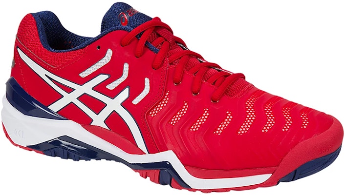 ASICS Gel-Resolution 7 'Red Blue' E701Y-2301 Shop ASICS Gel-Resolution 7 'Red Blue' E701Y-2301