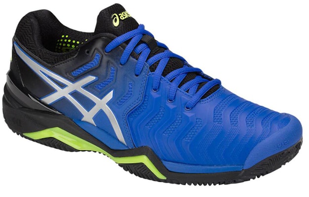 ASICS Gel-Resolution 7 Clay 'Negro Azul' zapatillas de tenis. E702Y-407 Lookbook ASICS Gel-Resolution 7 Clay 'Negro Azul' zapatillas de tenis. E702Y-407
