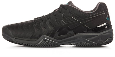 ASICS Gel Resolution 7 Clay 'Black Dark Grey' E702Y-9095 ASICS Gel Resolution 7 Clay 'Black Dark Grey' E702Y-9095
