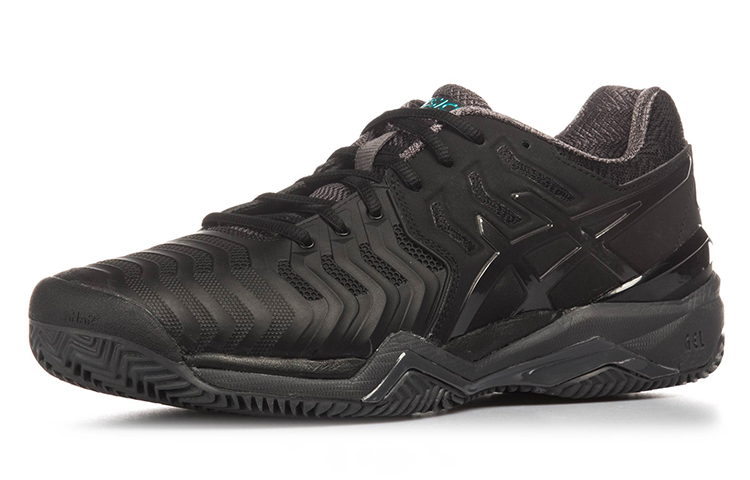 Lookbook ASICS Gel Resolution 7 Clay ''Schwarz Dunkelgrau'' E702Y-9095