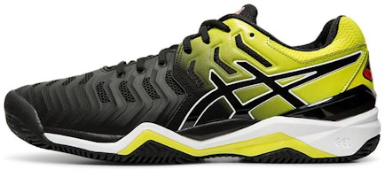 ASICS Gel-Resolution 7 Clay 'Black Yellow' E702Y-003 ASICS Gel-Resolution 7 Clay 'Black Yellow' E702Y-003