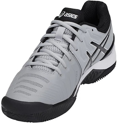ASICS Gel-Resolution 7 Clay 'Grey Black' E702Y-9690 Lookbook ASICS Gel-Resolution 7 Clay 'Grey Black' E702Y-9690