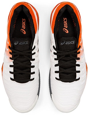 ASICS Gel-Resolution 7 Clay 'White Orange' E702Y-100 Lookbook ASICS Gel-Resolution 7 Clay 'White Orange' E702Y-100