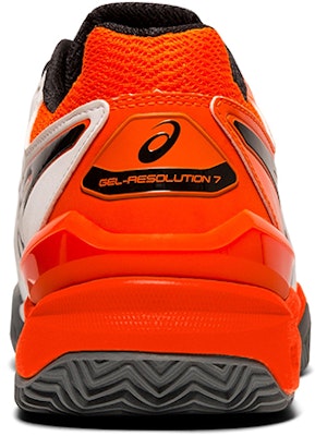 ASICS Gel-Resolution 7 Clay 'White Orange' E702Y-100 Shop ASICS Gel-Resolution 7 Clay 'White Orange' E702Y-100