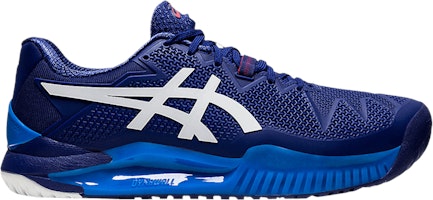 ASICS Gel Resolution 8 2E Wide 'Dive Blue' 1041A113-405 ASICS Gel Resolution 8 2E Wide 'Dive Blue' 1041A113-405