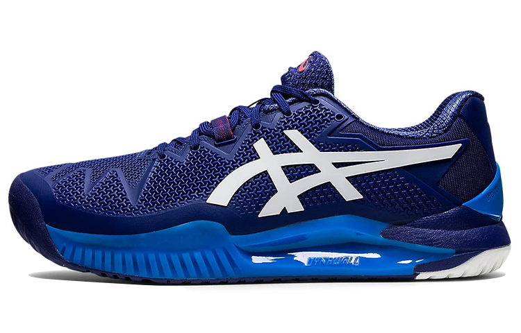 ASICS Gel Resolution 8 2E Wide 'Dive Blue' 1041A113-405