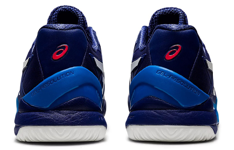 Details for ASICS Gel Resolution 8 2E宽版 '潜水蓝' 1041A113-405
