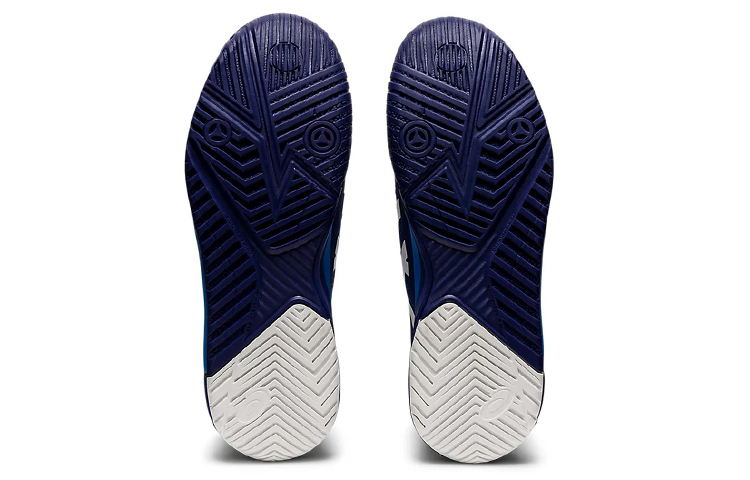 Sizing ASICS Gel Resolution 8 2E宽版 '潜水蓝' 1041A113-405