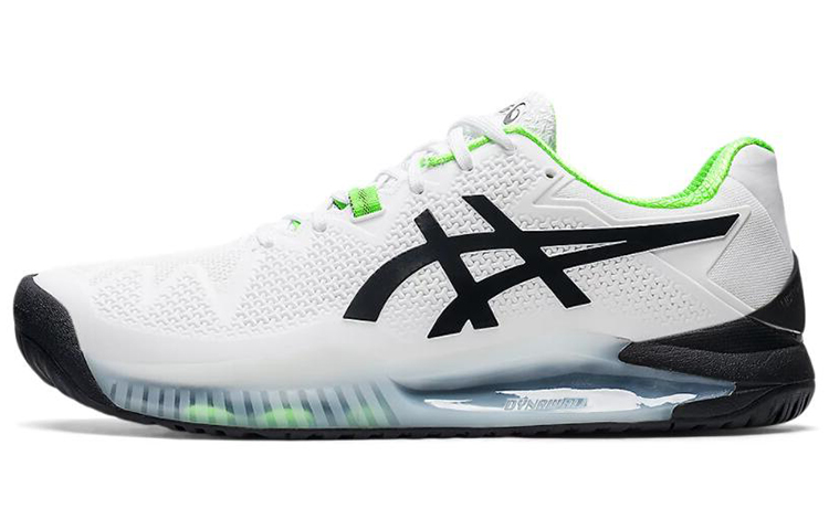 Buy ASICS Gel Resolution 8 2E Breit ''Weiß Grün Gecko'' 1041A113-105