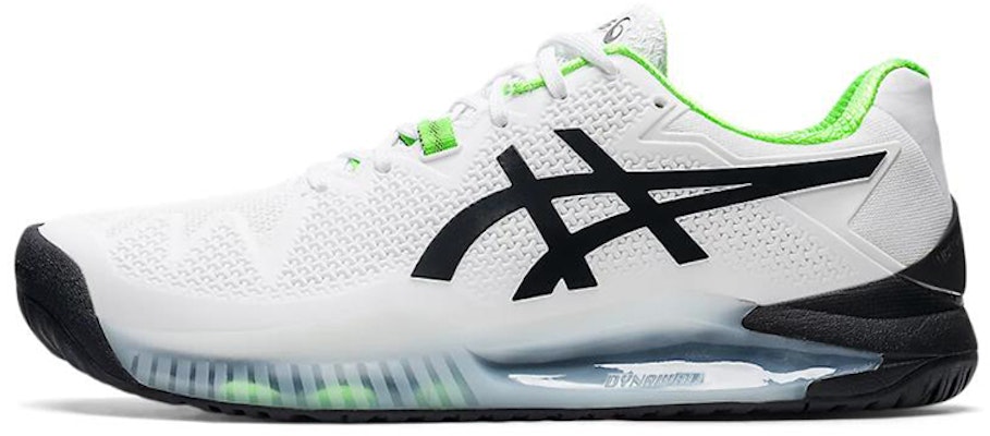 ASICS Gel Resolution 8 2E Wide 'Putih Hijau Gecko' 1041A113-105 Buy ASICS Gel Resolution 8 2E Wide 'Putih Hijau Gecko' 1041A113-105