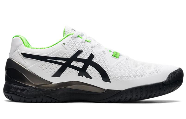 Order ASICS Gel Resolution 8 2E Breit ''Weiß Grün Gecko'' 1041A113-105