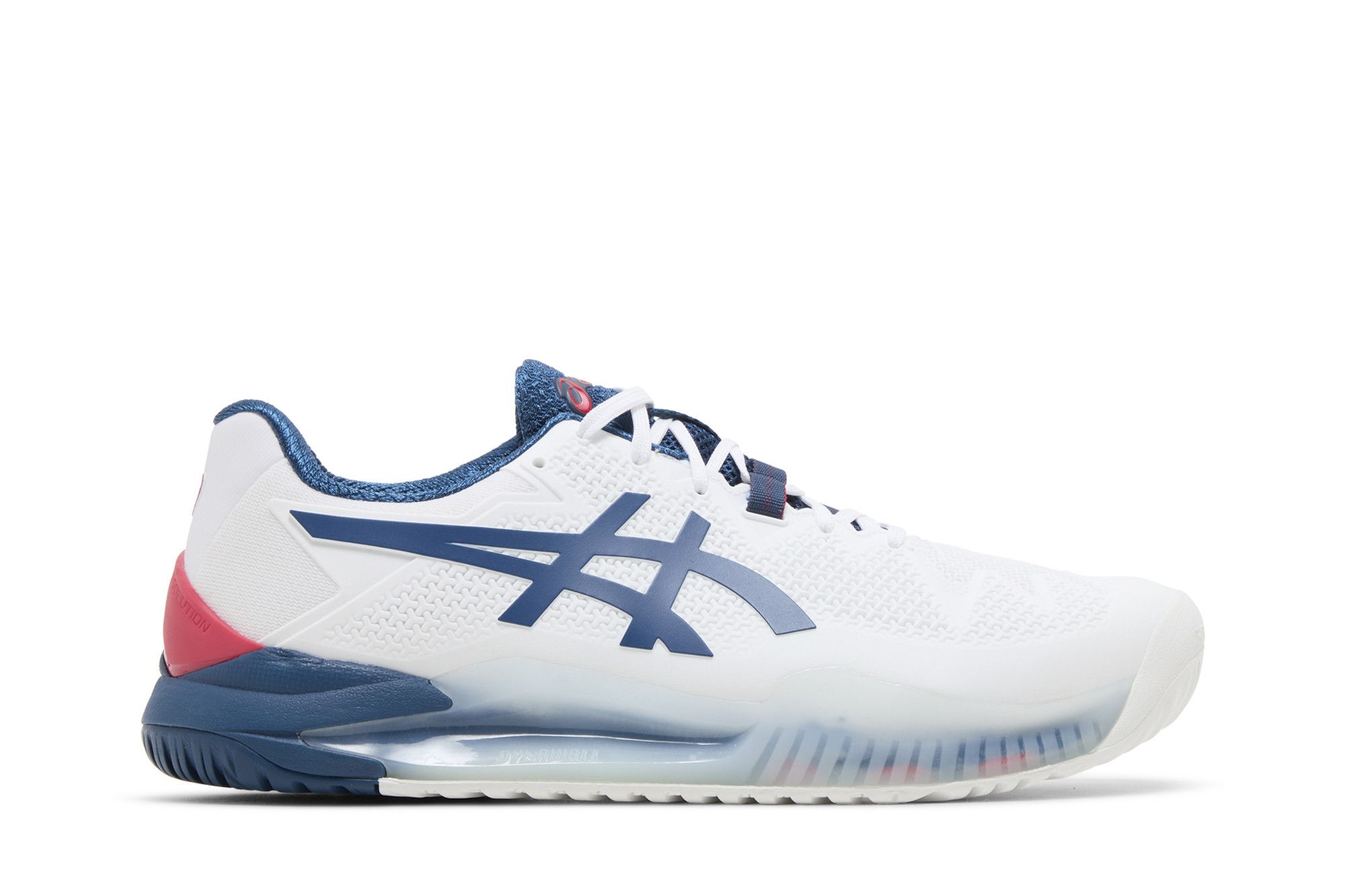 Buy ASICS Gel Resolution 8 2E Wide ''Bianco Mako Blu'' 1041A113-103