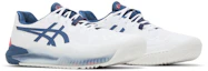 Cheap ASICS Gel Resolution 8 2E Wide ''Bianco Mako Blu'' 1041A113-103