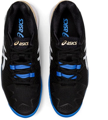 ASICS Gel Resolution 8 'Hitam Biru' 1041A079-001 Shop ASICS Gel Resolution 8 'Hitam Biru' 1041A079-001