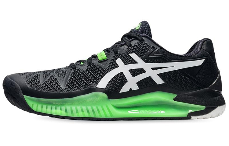 Buy ASICS Gel Resolution 8 'Negro Gecko Verde' 1041A079-003